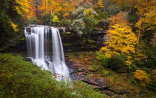 Photo of the Prettiest Nantahala Waterfalls