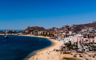 View of Medano Beach.