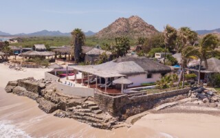Sky view of Cabo Pulmo Dive.